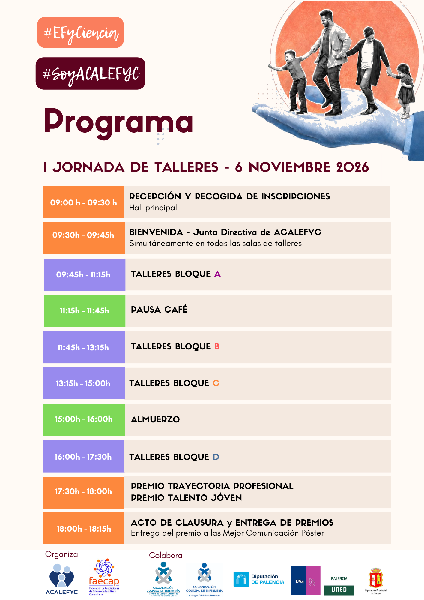 programa evento de tecnología profesional geométrico multicolor